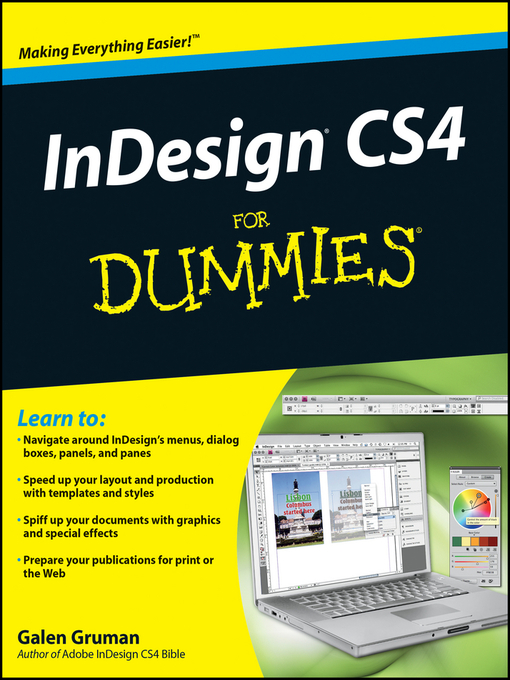 Title details for InDesign CS4 For Dummies by Galen Gruman - Available